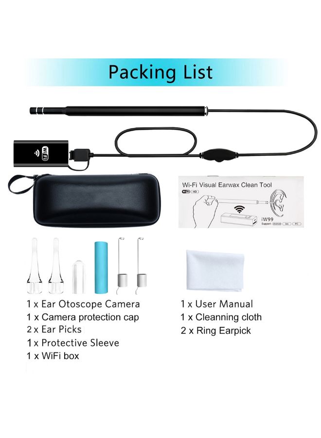 NIBEMINENT Wireless Ear Cleaning Endoscope Set - Image 2