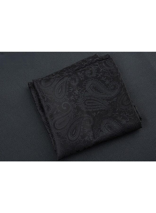 Mens Pocket Square Hanky Color : Black, One Size - Image 2