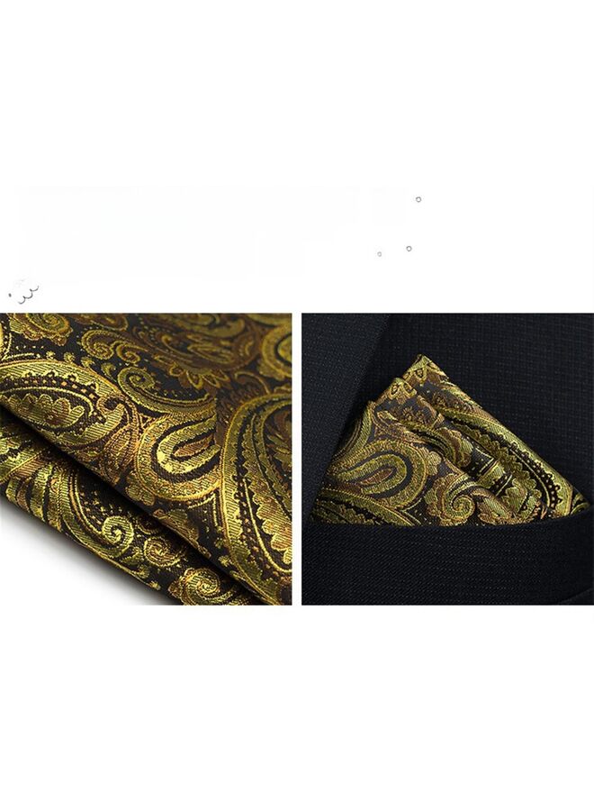 Mens Pocket Square Hanky Color : Black, One Size - Image 4