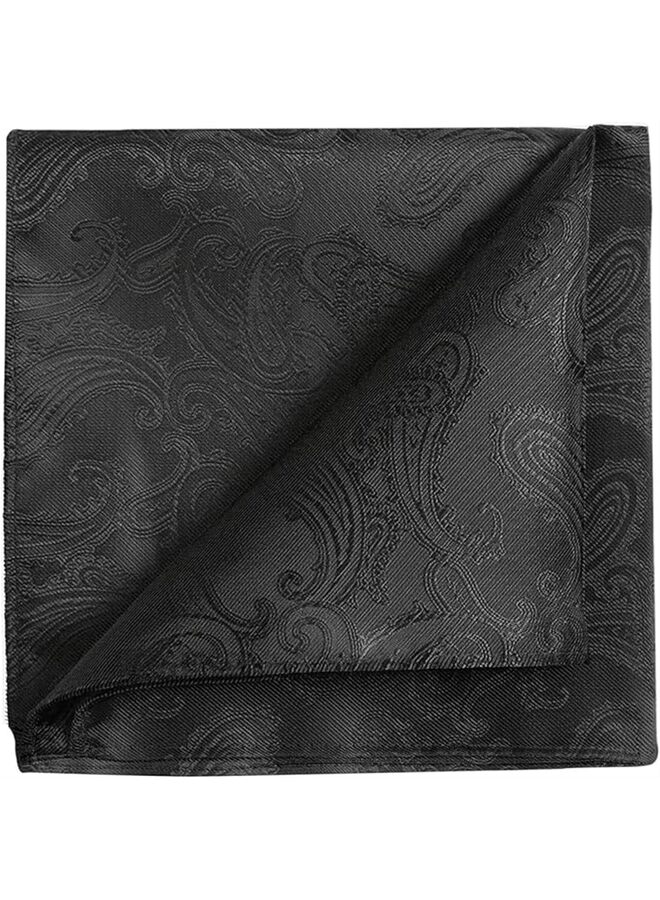 Mens Pocket Square Hanky Color : Black, One Size - Image 1