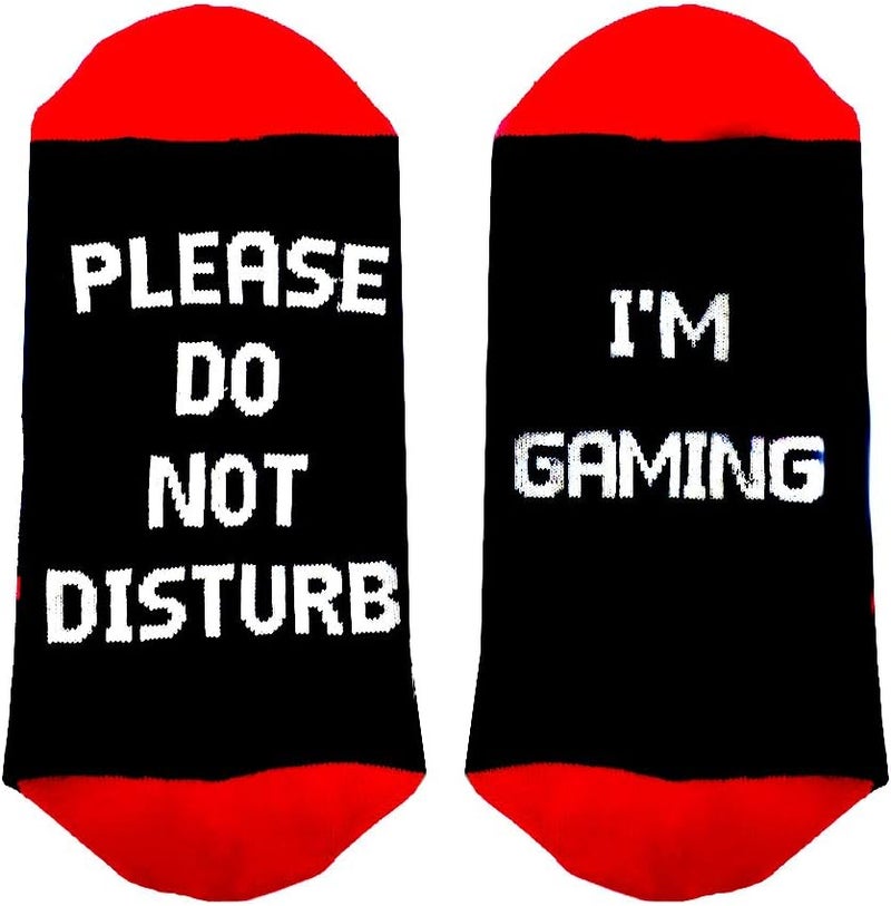 NDLBS Funny Christmas Gifts Novelty Gaming Socks Christmas Stocking Stuffers for Men Teens Boys Kids Him Adult Xmas Gifts - Image 2