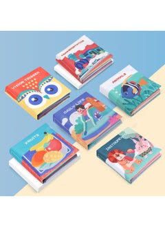 Generic Early Education Children's Cloth Book Baby Cognitive Toys Can Bite Poached And Tear Cloth Book Toys-Color:4 English Cloth Books (storage Bag Packaging) More Than 500 Sets Of Price To Talk About Separately  - Image 3
