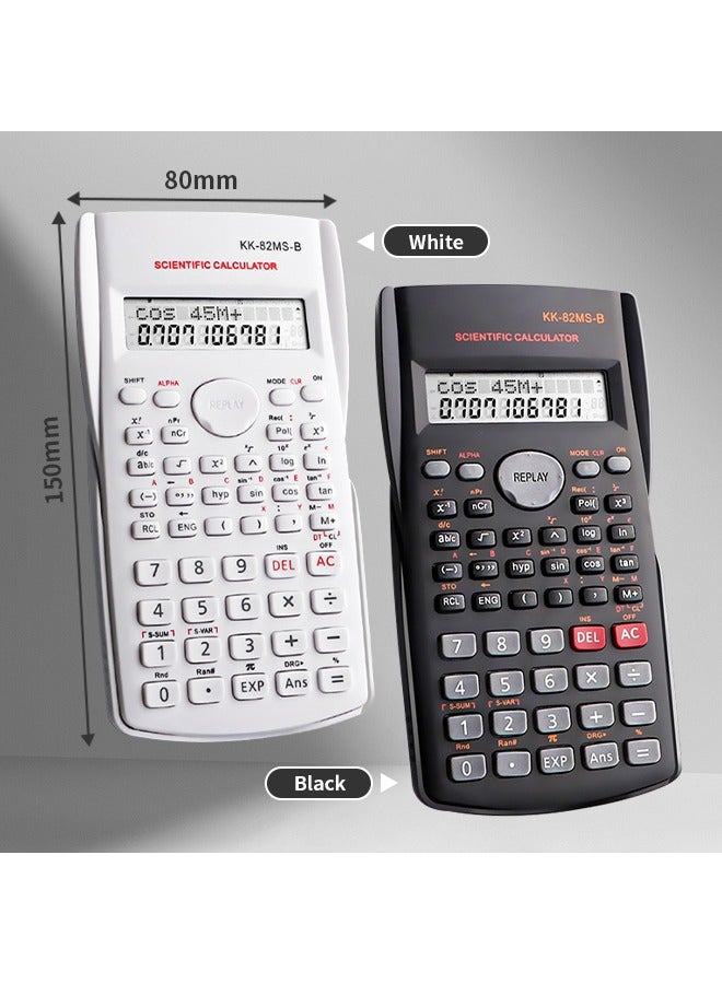 Student Scientific Calculator, Desktop Calculator, 240 Calculation Methods, Small multi-function calculator/15*8cm