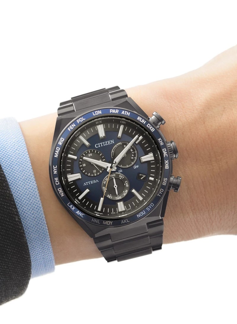 CITIZEN Attesa Eco-Drive Super Titanium Watch CB5967-66L - Image 4