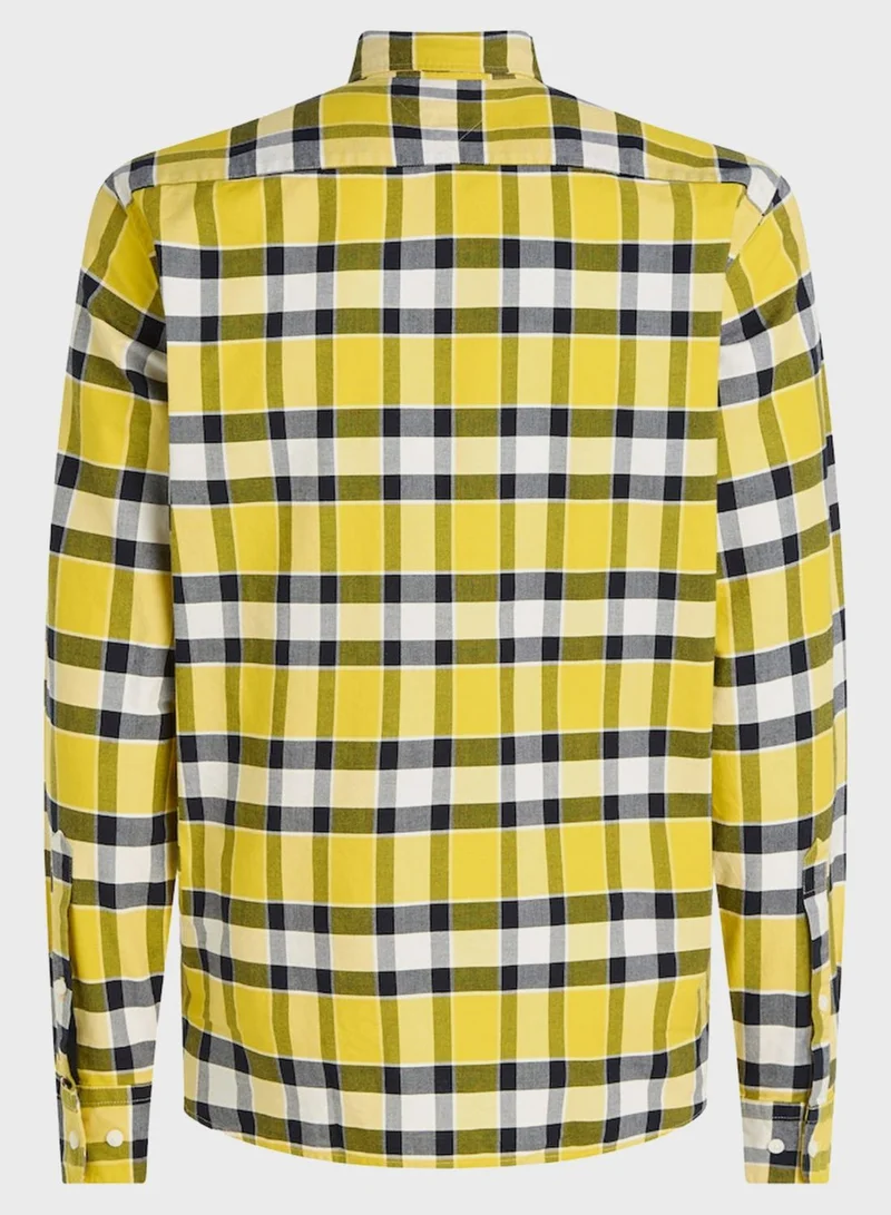 TOMMY HILFIGER Oxford Checked Regular Fit Shirt