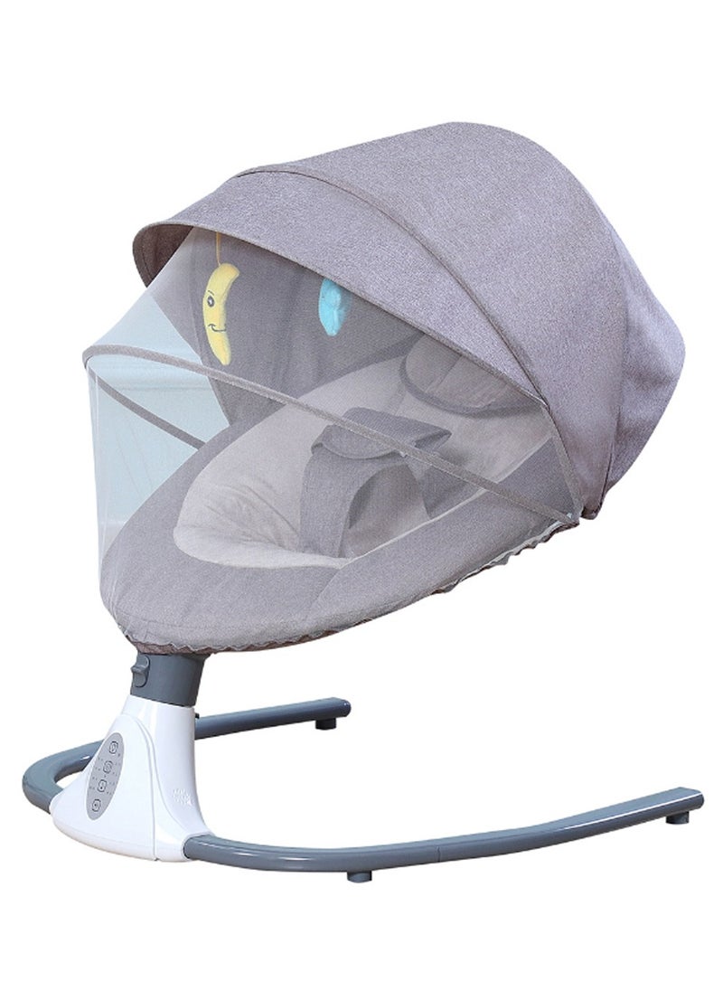 Arabest Baby Bouncer Smart Bluetooth Baby Rocking Chair New Style Electric Cradle Bed Smart Sensor Swing Newborn Shaker With Remote Control  - Image 1