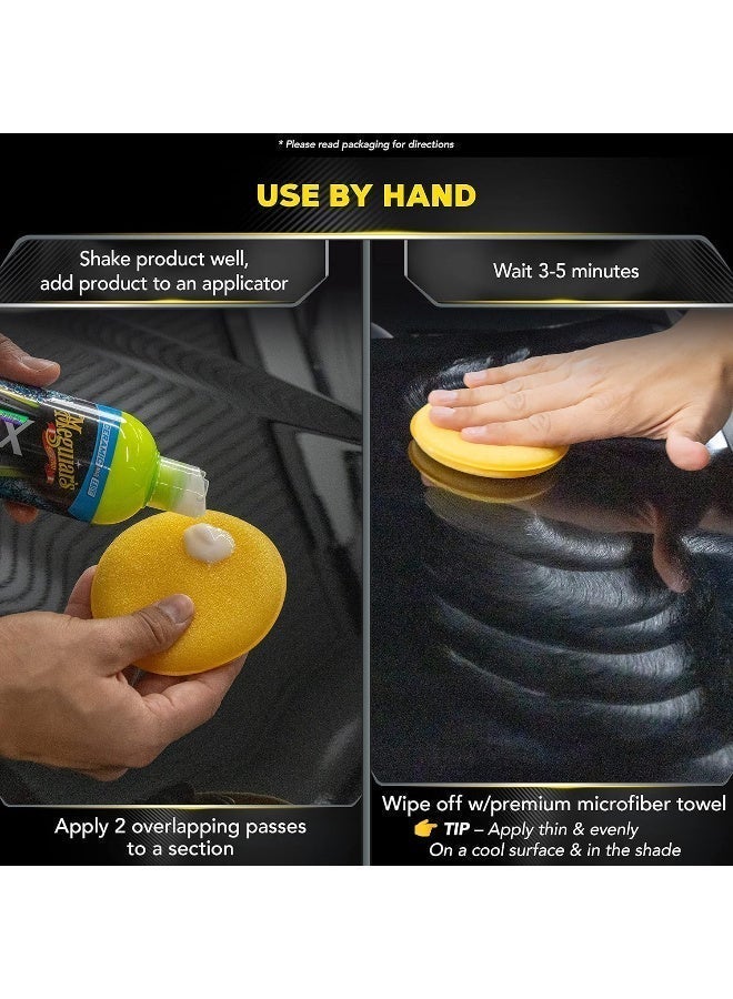 Meguiar's Hybrid Ceramic Liquid Wax G200416 – Deep Gloss, Water-Beading & Paint Protection – SiO₂ Formula – 710ml - Image 4