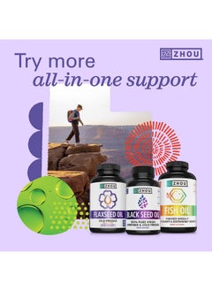 Zhou Zhou Organic Black Seed Oil | 100% Virgin Cold Pressed Omega 3 6 9 | Super Antioxidant for Immune Support, Joints, Digestion, Hair & Skin | Vegan, Gluten-Free, Non-GMO | 8oz  - Image 5