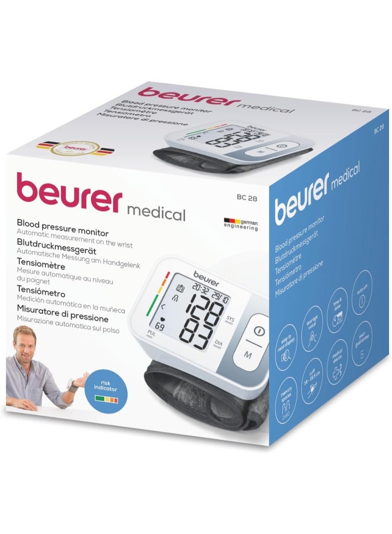 بيورير جهاز قياس ضغط الدم للمعصم Beurer BC28 - Image 1