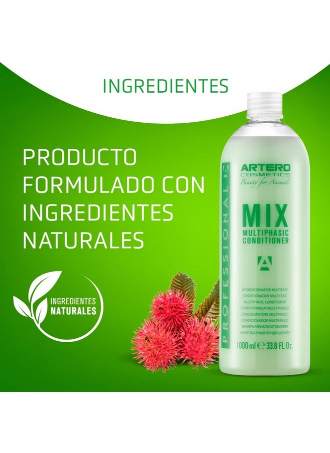 ARTERO Mix Conditioning Spray 33.81 Oz  MultiPhase NoRinse Conditioner For Dogs  - Image 5