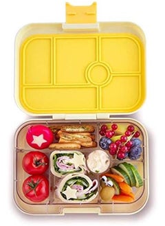 Yumbox Original Leakproof Bento Lunch Box Container For Kids Sunburst Yellow  - Image 3