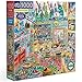 eeBoo 1000 Piece Puzzle Victorian Kitchen Jigsaw Puzzle for Adults Square 23 x 23 Made with Recycled Board VegetableBased Ink - Image 2