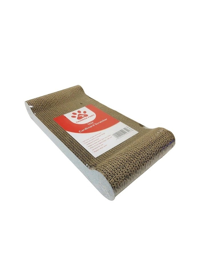 Thunder Paws Izzy Cardboard Cat Scratcher - Image 1