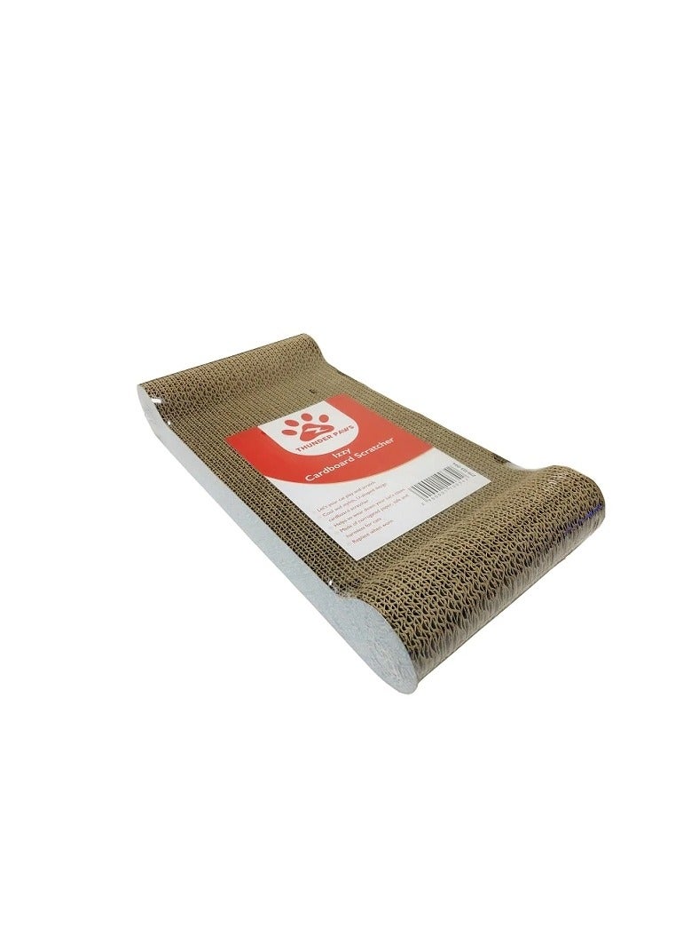 Thunder Paws Izzy Cardboard Cat Scratcher - Image 3