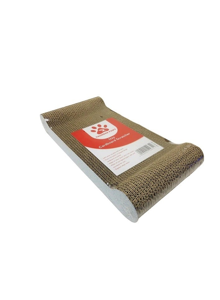 Thunder Paws Izzy Cardboard Cat Scratcher - Image 2