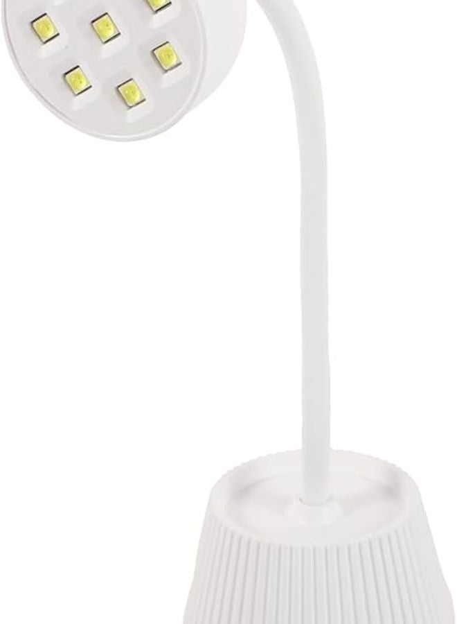 24W Flexible Gooseneck LED Nail Lamp For Quick Drying Gel Polish Home Salon Use - Image 2