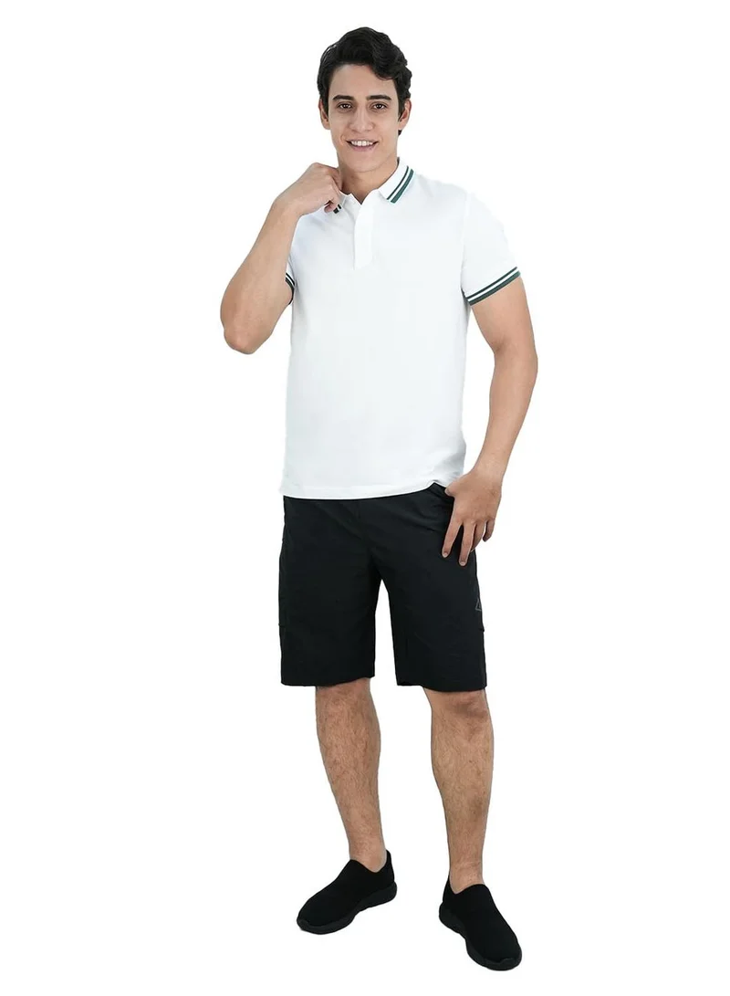 جيوردانو بولو رجالي بقصة ضيقة من قماش البيكيه: راحة فائقة وأناقة عصرية