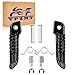 VPZMT Front Foot Pegs Footrests Pedals for 20012022 Suzuki GSXR600 GSXR750 GSXR1000 Front Pegs Black - Image 2