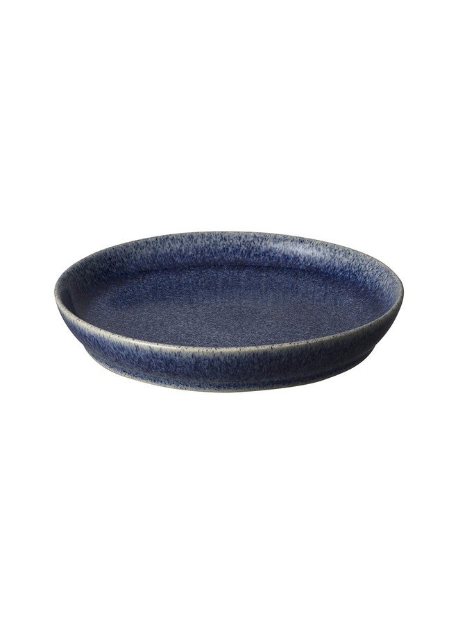Denby Studio Blue Cobalt Coupe Dinner Plate, 26cm - Image 1