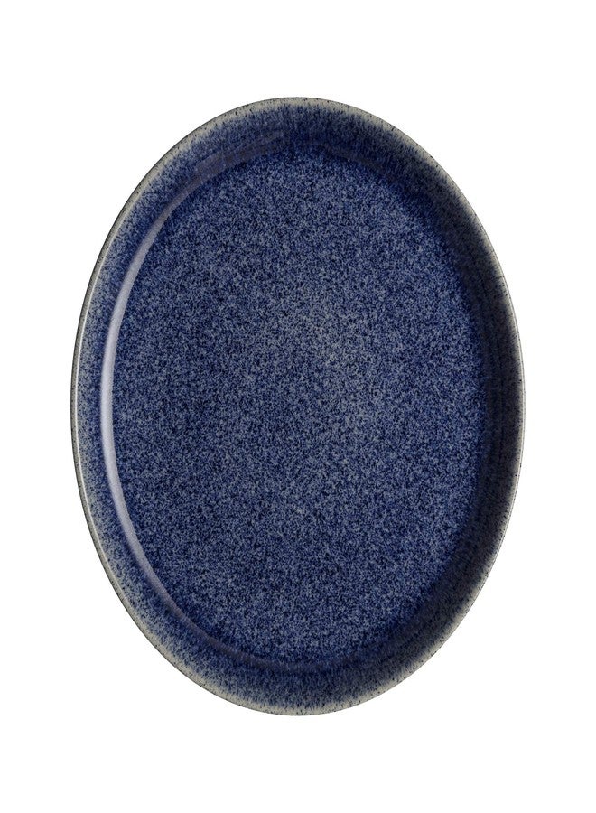Denby Studio Blue Cobalt Coupe Dinner Plate, 26cm - Image 2