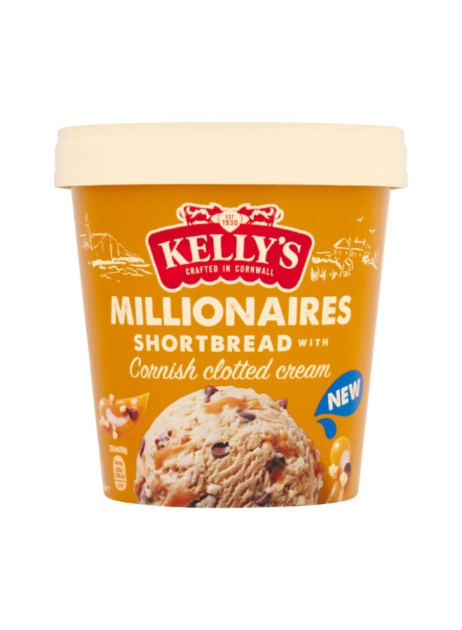Ice Cream Tub, Millionaires Shortbread - 425ml, UK