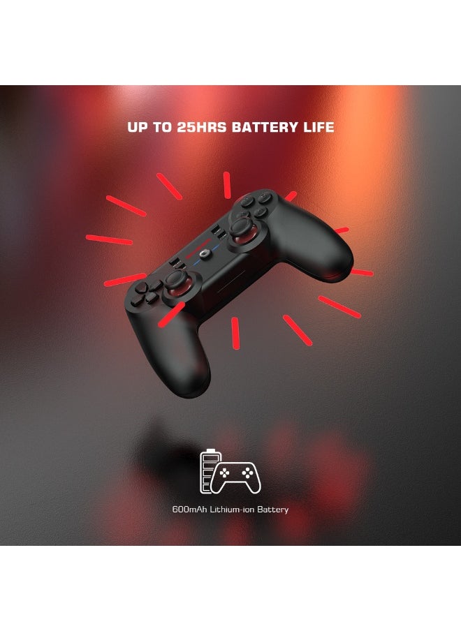 General - Classic Gamepad GameSir T3S Wireless Gaming Controller for Switch Windows PC Android TV Box iPad iOS & Android with Turbo Function, Dual Shock, 600mAh Lithium-ion Battery Playing 25hours - Image 1