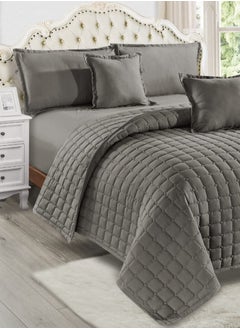 Moon 6-Piece Quilted Compressed Comforter Set  - Image 3