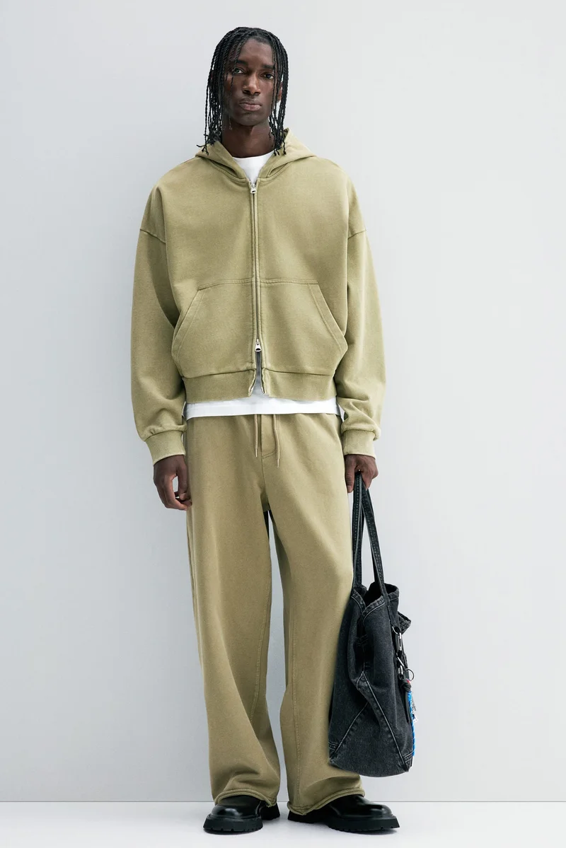 H&M Oversized Fit Zip-through hoodie