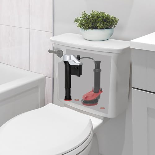 Korky QuietFILL Platinum Toilet Fill Valve - Universal Fits 99% of Toilets - Easy Height Adjust for Fast Install, 528MP - Image 5