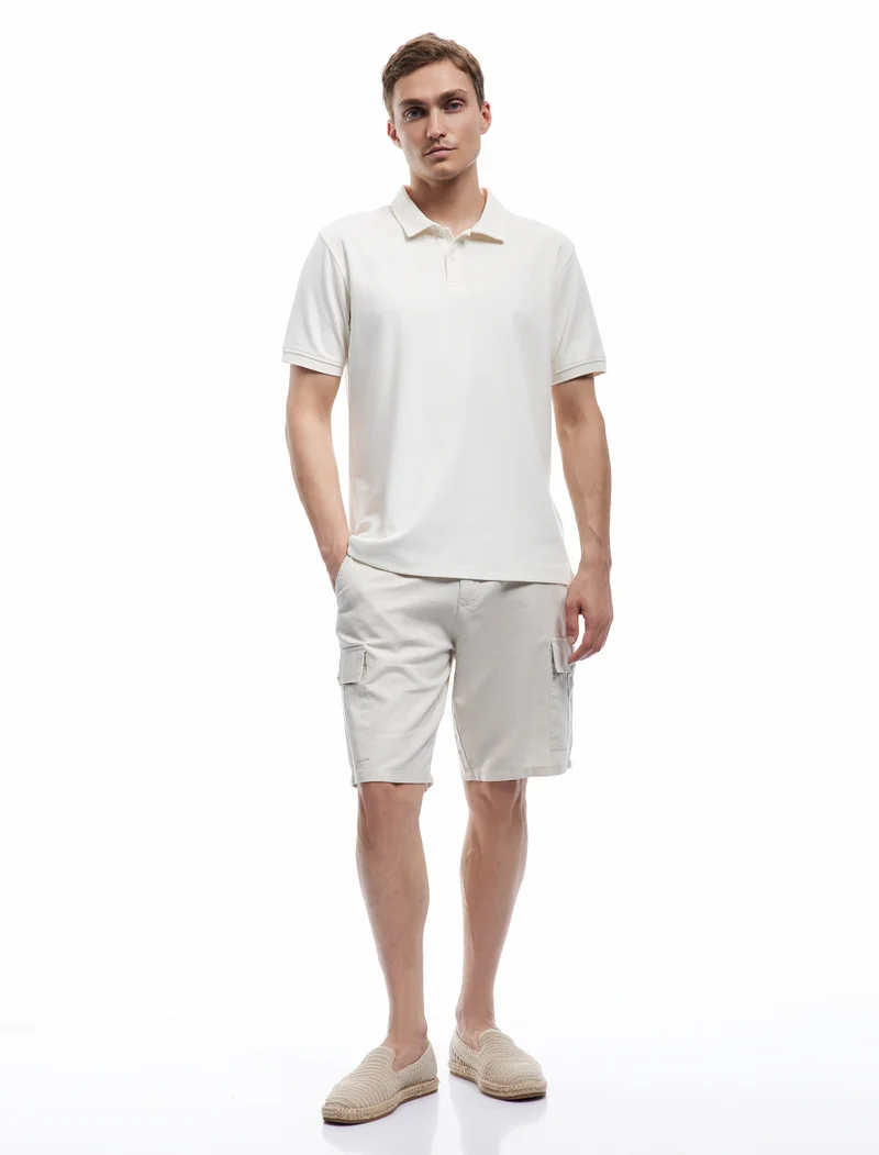 كوتون Cargo Pocket Shorts