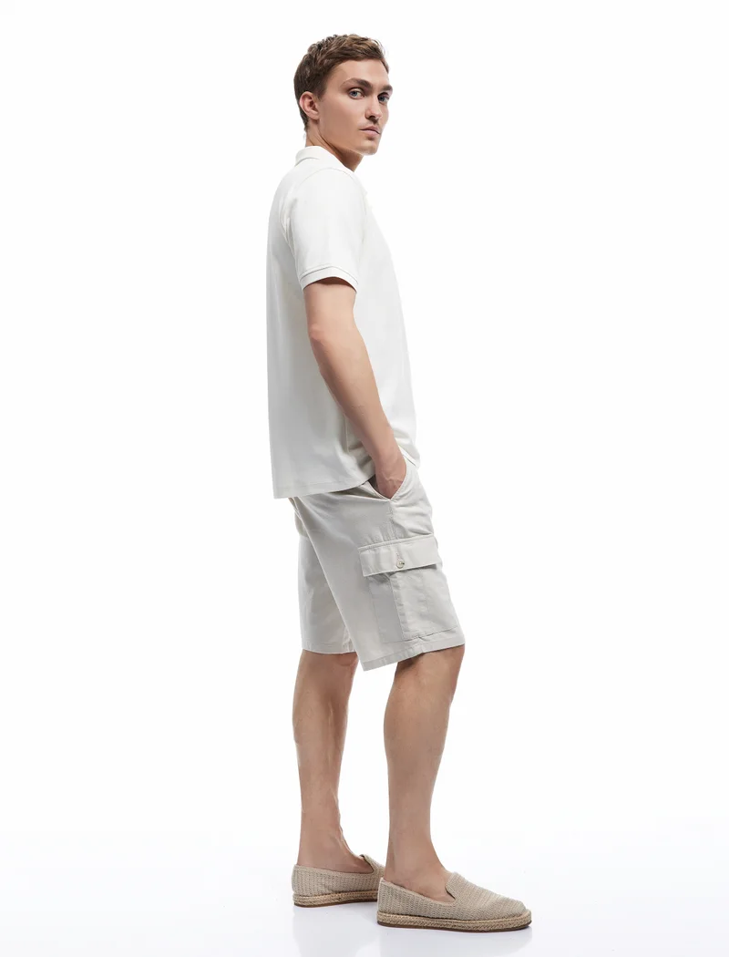 كوتون Cargo Pocket Shorts