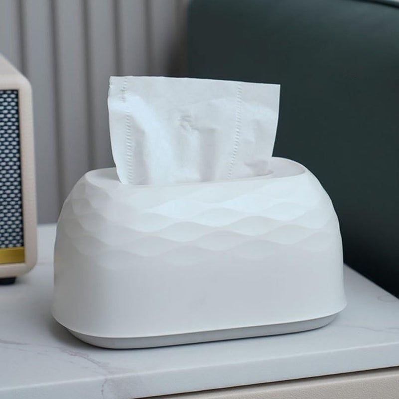 N M Z Tissue Box for Wall with Adhesive Sticker Tissue Dispenser Toilet Paper Storage Holder for Restaurant Table, Bedroom, Washroom, Office (Multicolor) (1Pc) - Image 3