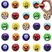 CHHOEAV 24 Pcs Mini Fidget Spinners Ball Toys for Kids Adults Christmas Stocking Stuffers Pinata Fillers Treasure Box Toys for Parties Gifts - Image 3