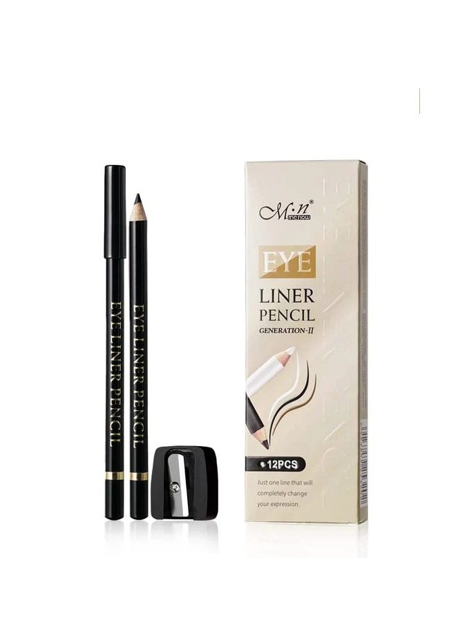 Me Now Me now Eyeliner Pencil Package 6 colors - 12 Pcs Multicolor  - Image 1