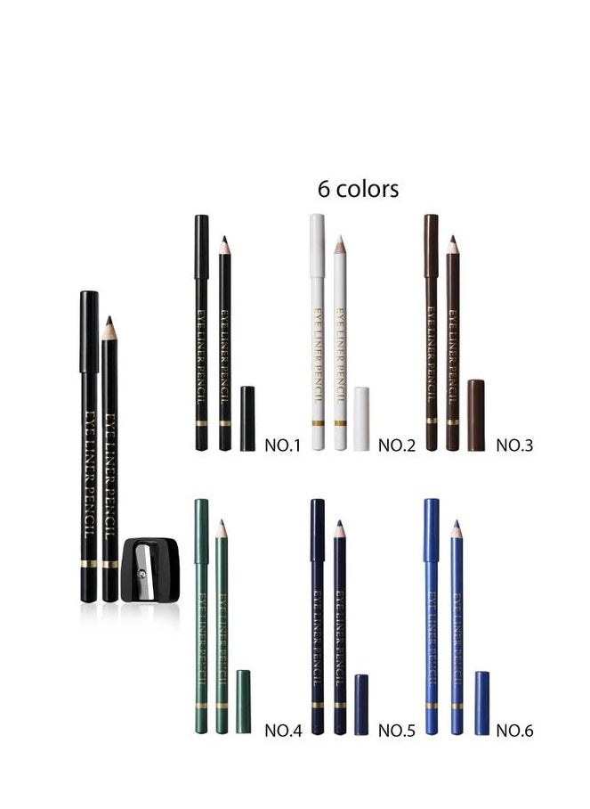 Me Now Me now Eyeliner Pencil Package 6 colors - 12 Pcs Multicolor  - Image 2