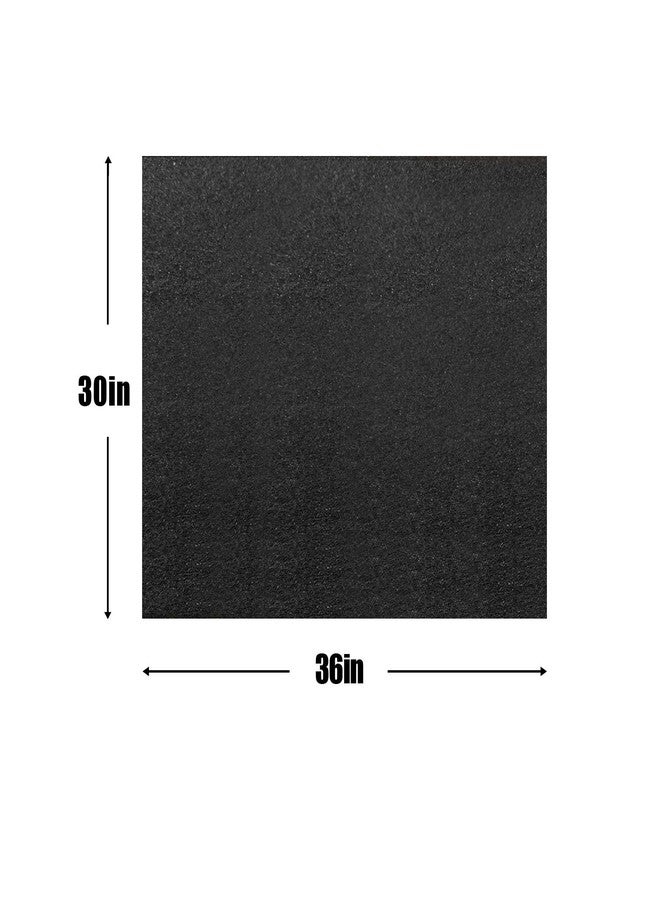 ITSOFT Under The Sink Mat, Kitchen Tray Drip, Cabinet Liner, Waterproof Layer, Reusable, Washable 36 x 30 Inches Black - Image 2