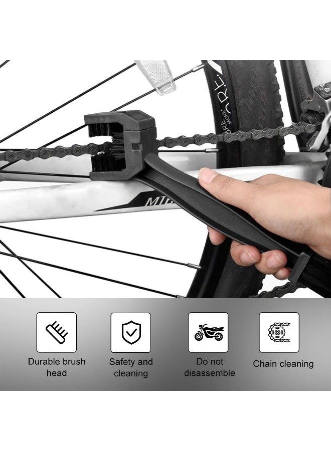 شيبشيب فرشاة تنظيف سلسلة الدراجة النارية، أداة صيانة وتنظيف السلاسل والتروس، مناسبة للدراجات النارية والهوائية والسكوتر والدراجات الثلاثية - Image 4