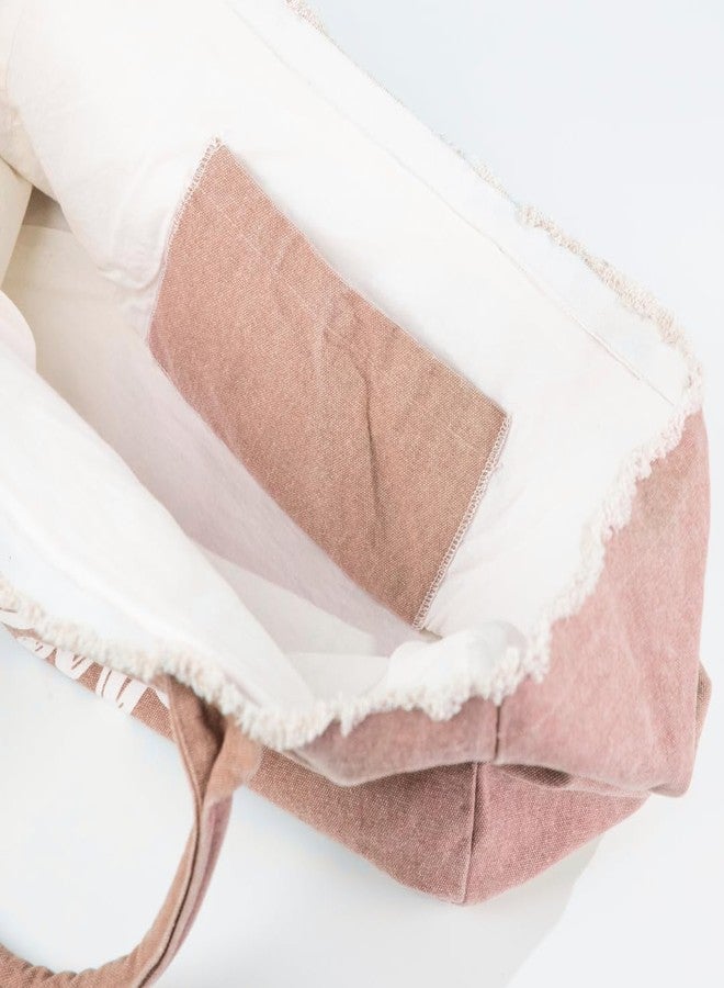 Pure Nature Essentials Eve Tote Bag - Crafted from 100% cotton, Beige, Medium - Image 4