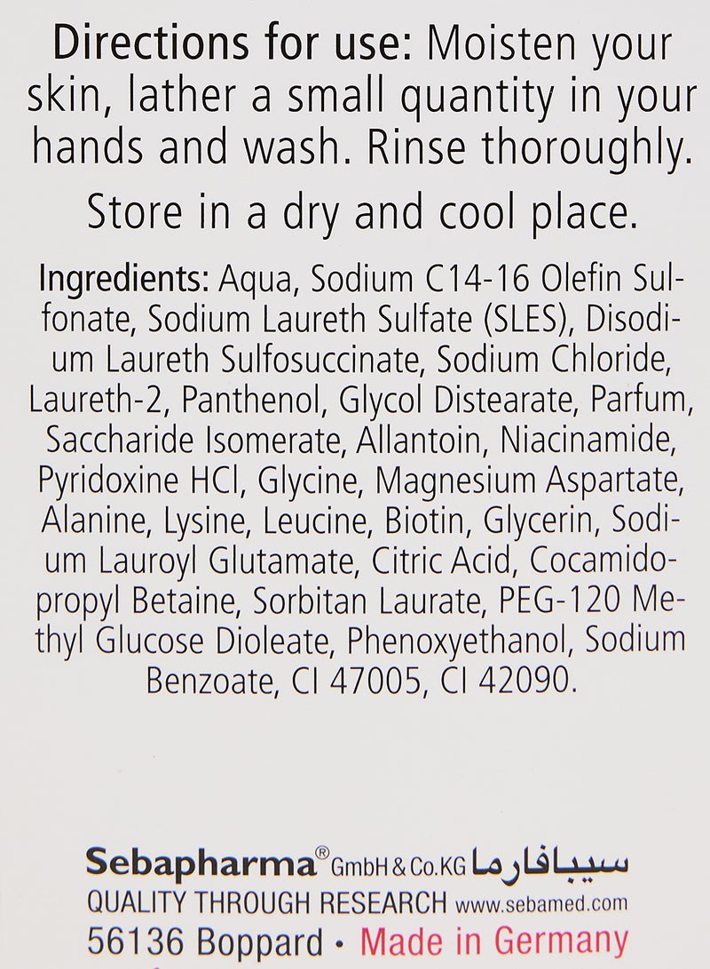 Sebamed Liquid Face And Body Wash 1000ml - Image 4