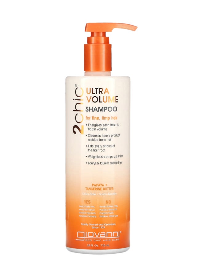 Giovanni Ultra-Volume Shampoo - Tangerine And Papaya Butter Clear 710ml - Image 1