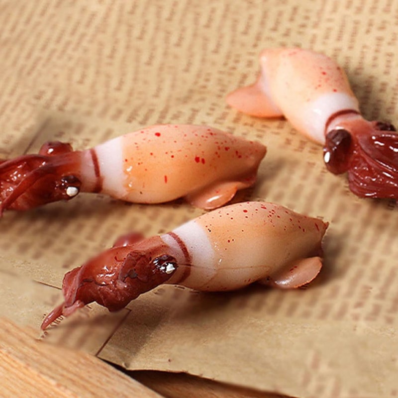 Yardwe 3pcs Realistic Artificial Models for Photography Props Miniature Seafood Decoration for Crafting and Display Lightweight and Textured Fake Food - Image 5
