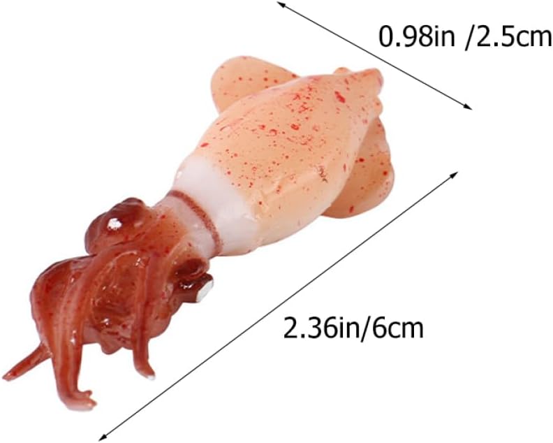 Yardwe 3pcs Realistic Artificial Models for Photography Props Miniature Seafood Decoration for Crafting and Display Lightweight and Textured Fake Food - Image 2