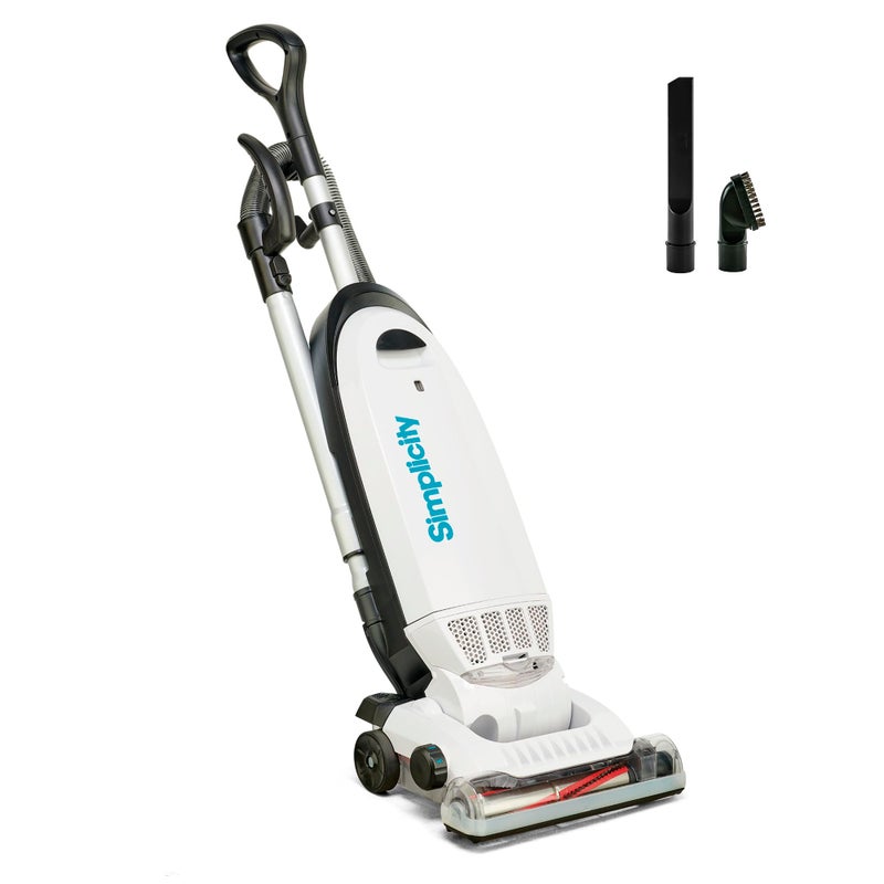 Simplicity Vacuums Allergy Bagged Vacuum Cleaners for Home Carpet Rugs and Hardwood Multi Surface Upright Vacuum Cleaner with Certified HEPA Vacuum Pet Vacuum S20EZM