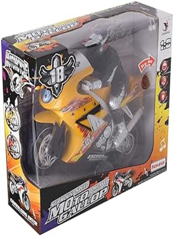 Jinheng TBG04466 1838-2 Surmount Speed Racing Motorcycle Toy - Yellow - pzsku/Z7355B85FCF5231A926C6Z/45/_/1718495163/26519971-9fd2-4e30-9dcc-9ac7c1ab1e07