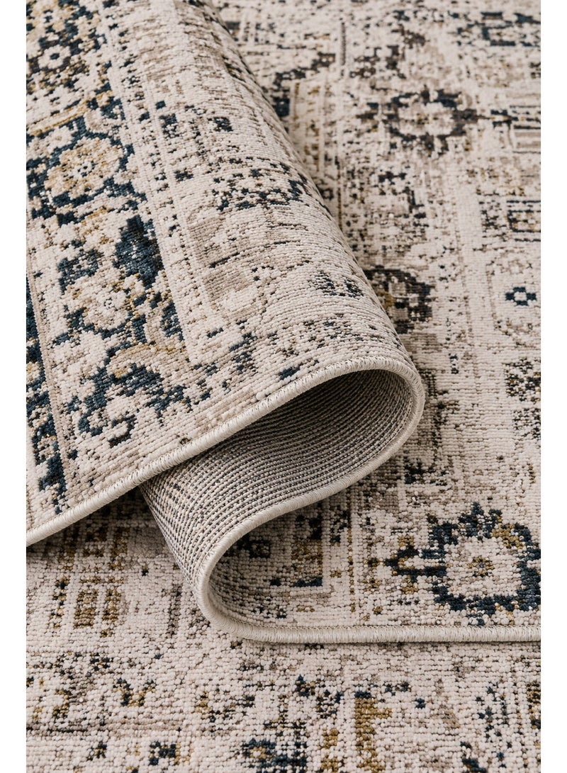 Home auraa Carpet Rug – Size 160 x 220 cm – 5.25x7.26 ft | Textura Living - Multi Color | Ideal Carpet for Living Room, Bedroom, Office, Hallway - Image 4