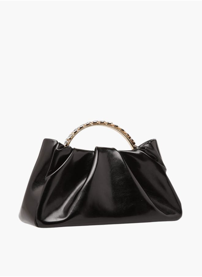 Flora Bella By Shoexpress Women Solid Crossbody Bag with Detachable Strap  - Image 3