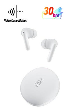 QCY T13 ANC 2 Truly Wireless ANC Earbuds With Noice Cancellation Against 25 km/h of Wind, 30 Hours Long Battery Life, 5.3 Bluetooth Multipoint and Stable Connection and Sensitive Touch Control - pzsku/Z7355D18B6977B972F23BZ/45/1741330442/0c94daae-051f-4720-86f9-9717e532eaac