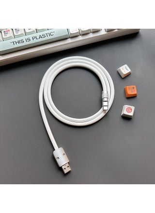 Super Soft Silicone Data Cable For Apple For Iphone For Huawei For Xiaomi OPPO Mobile Phone Tablet PD Super Fast Charging-Color:3 M USB To For Iphone 12W-Model:White - pzsku/Z7355DF95C625CF0BE275Z/45/1745979994/95b2bf7f-0062-43ed-be58-46af26513ffa