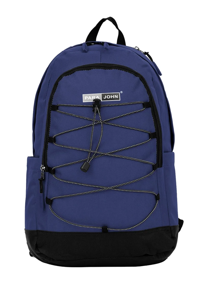 بارا جون Parajohn 19 Inch School Backpack for Boys & Girls – Lightweight Water-Resistant School Bag with Spacious Compartments, Side Pockets & Comfortable Shoulder Straps-Navy Blue