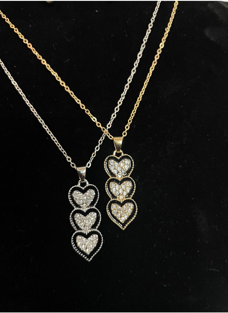 ORE - Stylish Heart Pendant Jewelry Set for Women - Image 1
